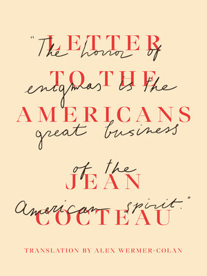 cover image of Letter to the Americans